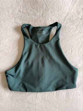 Olympia Activewear Dark Teal High Neck Sports Bra
